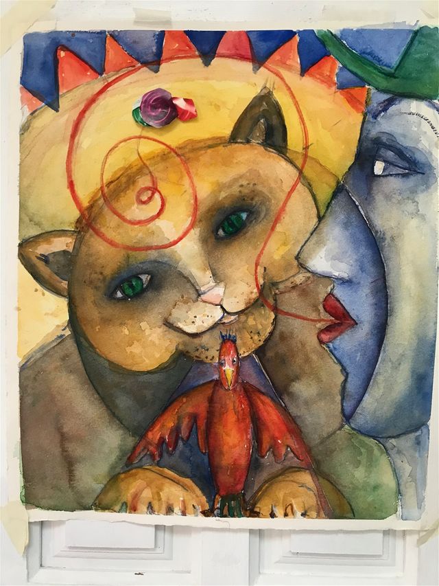 Inspirasjon fra Marc Chagall